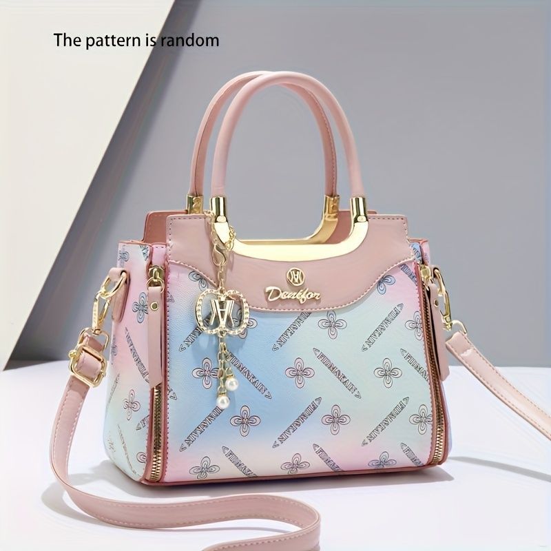 Women'S Handbag Large Capacity Shoulder Bag Crossbody Bag Tote Bag All-Match - Blue - Size 24-10-18