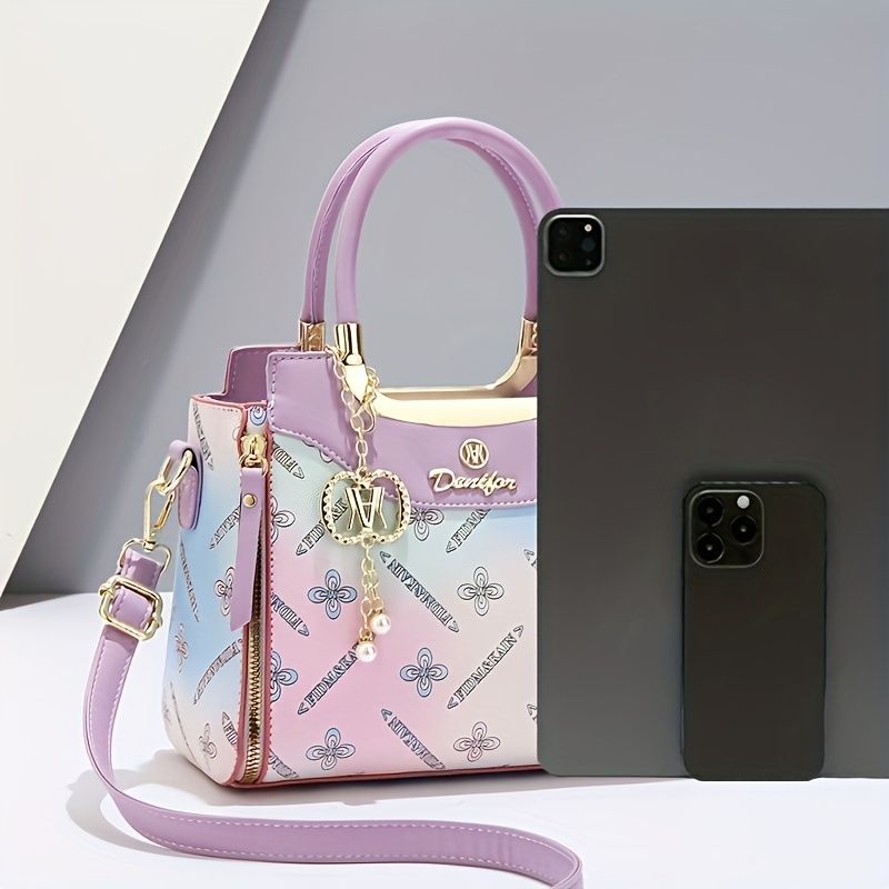 Women'S Handbag Large Capacity Shoulder Bag Crossbody Bag Tote Bag All-Match - Blue - Size 24-10-18