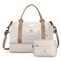 Travel Duffle Bag Small Pouch Travel Accessories Durable Duffle Bag Weekend - Blue - Size L