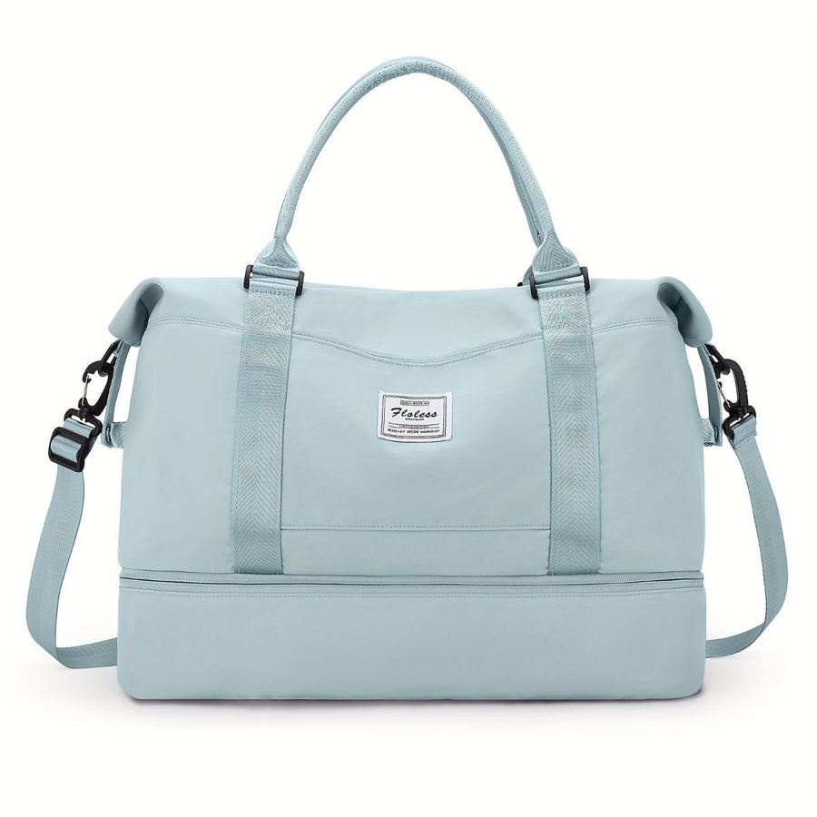 Travel Duffle Bag Small Pouch Travel Accessories Durable Duffle Bag Weekend - Blue - Size L
