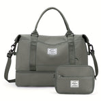 Travel Duffle Bag Small Pouch Travel Accessories Durable Duffle Bag Weekend - Blue - Size L
