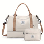 Travel Duffle Bag Small Pouch Travel Accessories Durable Duffle Bag Weekend - Pink - Size L