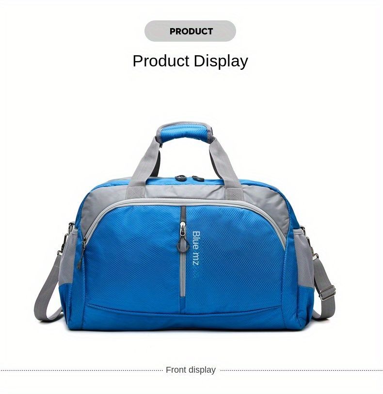 Travel Duffel Bag Multicolor Duffel Durable Travel Bag Spacious Duffel Bag - Burgundy - Size XL