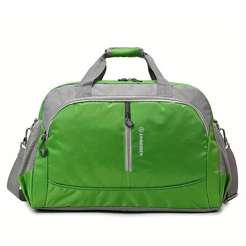 Travel Duffel Bag Multicolor Duffel Durable Travel Bag Spacious Duffel Bag - Gray - Size M