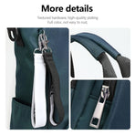 Travel Backpack Multifunctional Backpack Stylish Backpack Durable Travel Bag - Black - Size L