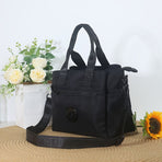 Ladies Crossbody Bag Travel Bag For Women Stylish Handbag Functional Bag - Mocha - Size L