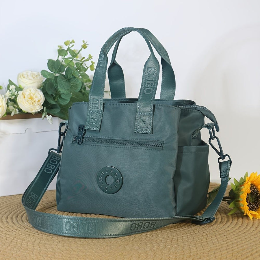 Ladies Crossbody Bag Travel Bag For Women Stylish Handbag Functional Bag - Mocha - Size L