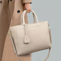 Women'S Tote Briefcase Commuting Bag Handheld Bag Cross-Body Bag Spacious Tote - Beige - Size 31-11-24