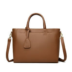 Women'S Tote Briefcase Commuting Bag Handheld Bag Cross-Body Bag Spacious Tote - Beige - Size 31-11-24