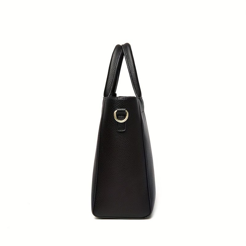 Women'S Tote Briefcase Commuting Bag Handheld Bag Cross-Body Bag Spacious Tote - Black - Size 31-11-24