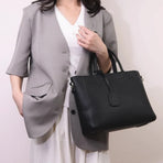 Women'S Tote Briefcase Commuting Bag Handheld Bag Cross-Body Bag Spacious Tote - Gray - Size 31-11-24
