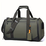 Travel Duffel Bag Laptop Duffel Men'S Travel Bag Women'S Travel Bag Durable - Black - Size L