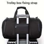 Travel Duffel Bag Laptop Duffel Men'S Travel Bag Women'S Travel Bag Durable - Black - Size L