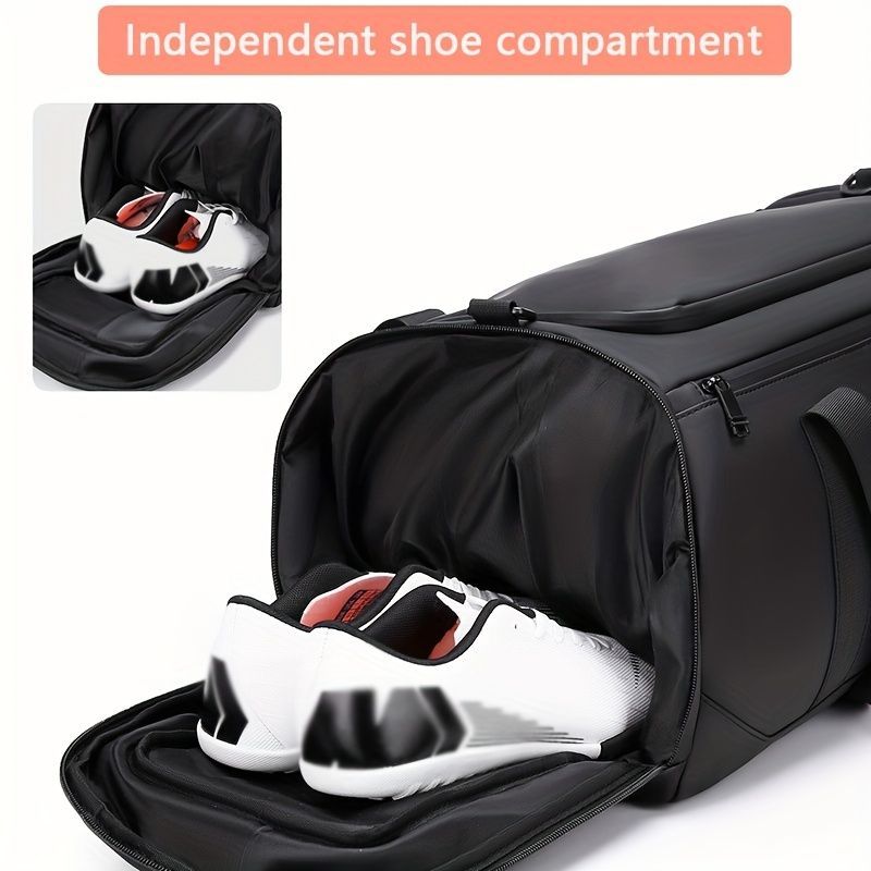 Travel Duffel Bag Laptop Duffel Men'S Travel Bag Women'S Travel Bag Durable - Black - Size L