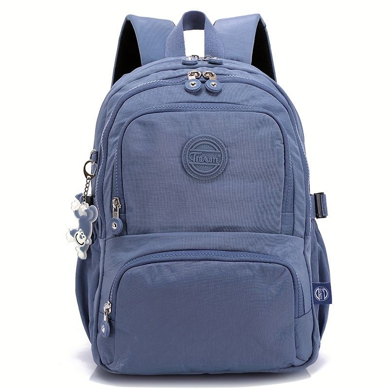 Travel Backpack 8 Colors Durable Backpack Spacious Backpack Stylish Backpack - Blue-grey - Size L