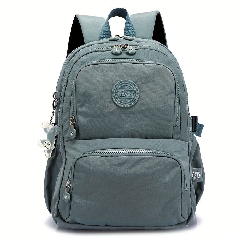 Travel Backpack 8 Colors Durable Backpack Spacious Backpack Stylish Backpack - Blue-grey - Size M