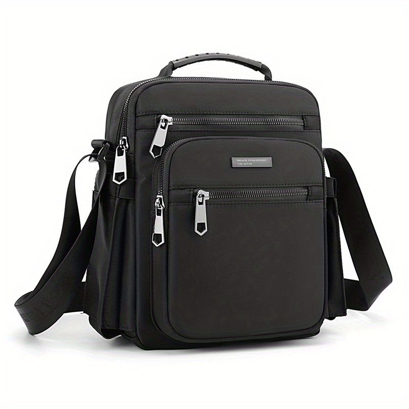 Black Brown Travel Bag Cross-Body Bag Stylish Bag High-Quality Bag Travel Accessories