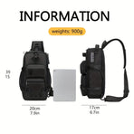 Gray Anti-Theft Backpack Waterproof Backpack Sling Backpack Travel Backpack