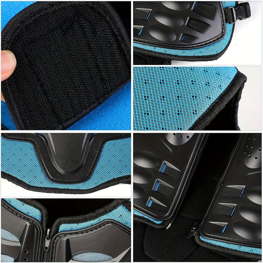 Kids Cycling Armor Cycling Protection Children'S Cycling Gear Chest Guard For - Black - Size L