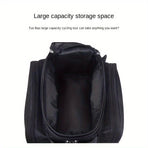 Bicycle Rear Rack Bag Expandable Bike Bag 27L Bike Storage Cycling Accessories - Red - Size L