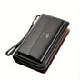 Men'S Clutch Bag Business Clutch Portable Clutch Men'S Accessories - Black - Size m
