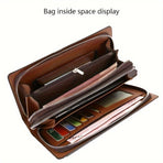 Men'S Clutch Bag Business Clutch Portable Clutch Men'S Accessories - Black - Size m