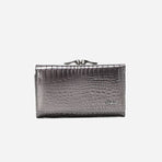 Genuine Leather Women'S Wallet Multifunctional Wallet Large Capacity Wallet - Coffee color - Size m