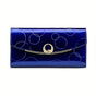 Women'S Genuine Leather Wallet Long Wallet Clutch Large Capacity Wallet - Royal Blue - Size m