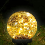 Outdoor Globe Led Garden Lights Pathway Lighting Garden Illumination Lawn - Multi-color - Size 1