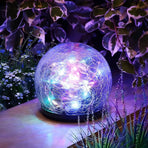 Outdoor Globe Led Garden Lights Pathway Lighting Garden Illumination Lawn - Multi-color - Size 1