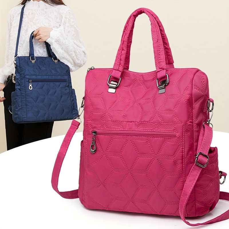 Fashionable Backpack Dual Strap Backpack Travel Backpack Daily Use Backpack - Black - Size 36-34-14