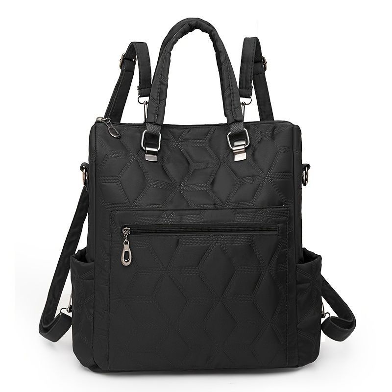 Fashionable Backpack Dual Strap Backpack Travel Backpack Daily Use Backpack - Gray - Size 36-34-14