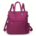 Fashionable Backpack Dual Strap Backpack Travel Backpack Daily Use Backpack - Gray - Size 36-34-14