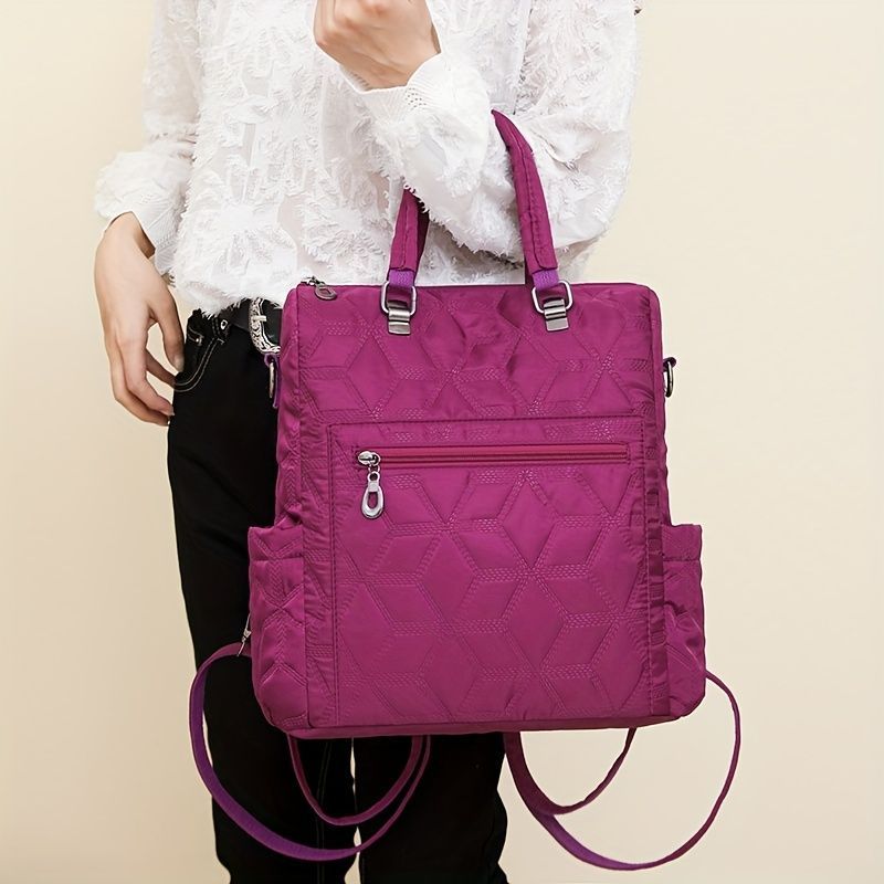 Fashionable Backpack Dual Strap Backpack Travel Backpack Daily Use Backpack - Gray - Size 36-34-14