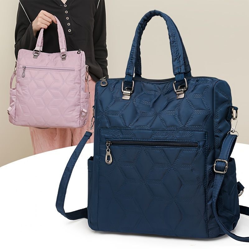 Fashionable Backpack Dual Strap Backpack Travel Backpack Daily Use Backpack - Purple - Size 36-34-14