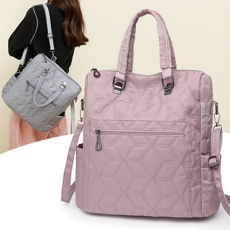 Fashionable Backpack Dual Strap Backpack Travel Backpack Daily Use Backpack - Purple - Size 36-34-14