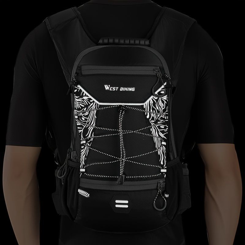 Cycling Backpack Biking Backpack West Biking High-Quality Backpack Organized - Yellow - Size L