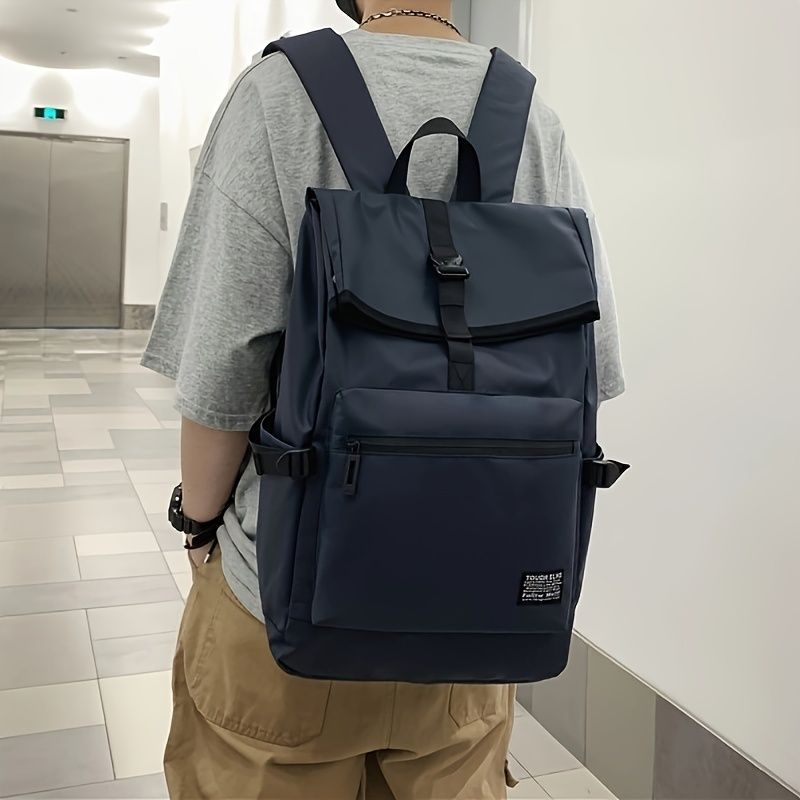 Travel Backpack Modern Backpack Stylish Backpack Spacious Backpack Comfortable - Blue - Size L
