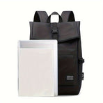 Travel Backpack Modern Backpack Stylish Backpack Spacious Backpack Comfortable - Gray - Size L