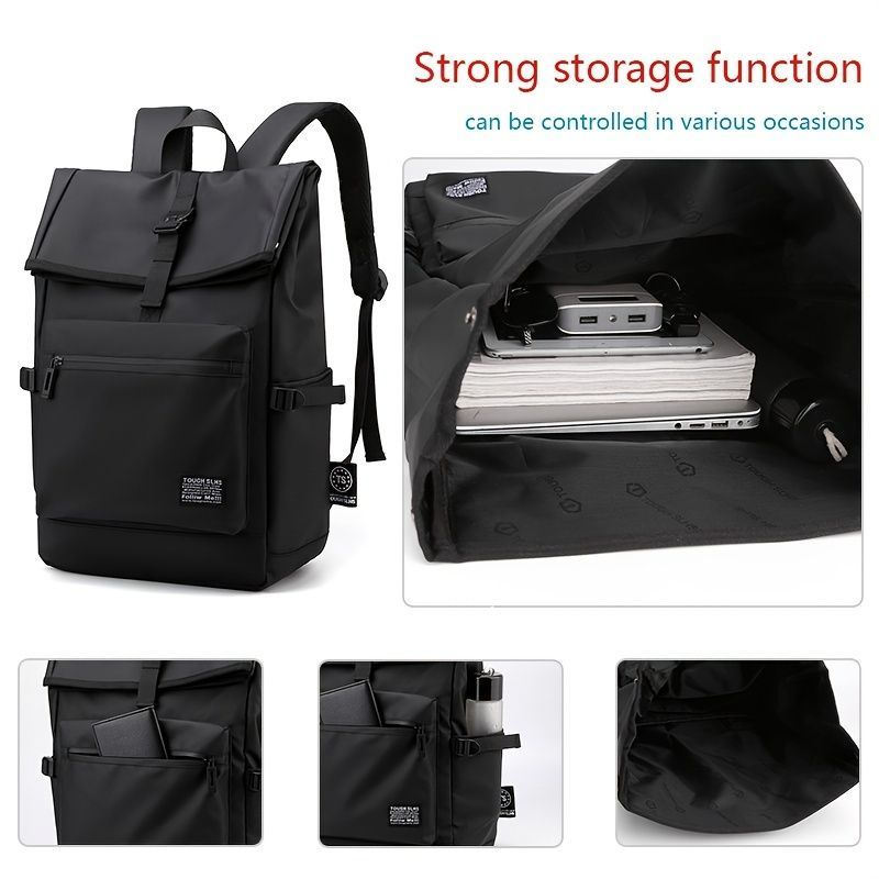 Travel Backpack Modern Backpack Stylish Backpack Spacious Backpack Comfortable - Gray - Size L