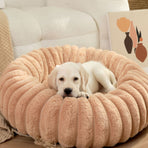 Pet Bed Dog Bed Cat Bed Small Dog Bed Medium Dog Bed Plush Pet Bed All-Season - Gray - Size 40-20-15
