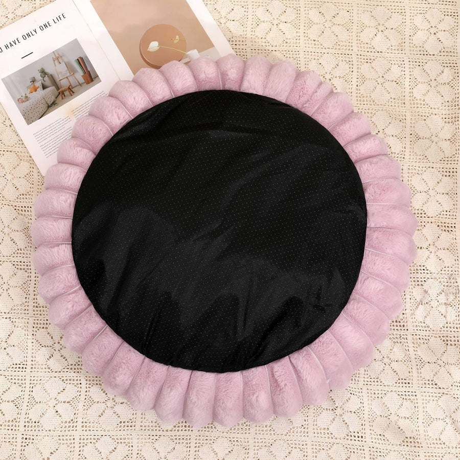 Pet Bed Dog Bed Cat Bed Small Dog Bed Medium Dog Bed Plush Pet Bed All-Season - Khaki - Size 40-20-15