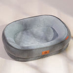 Pet Bed Dog Bed Cat Bed All-Season Washable Dog Bed Small Dog Bed Medium Dog - Gray - Size S50-40-12