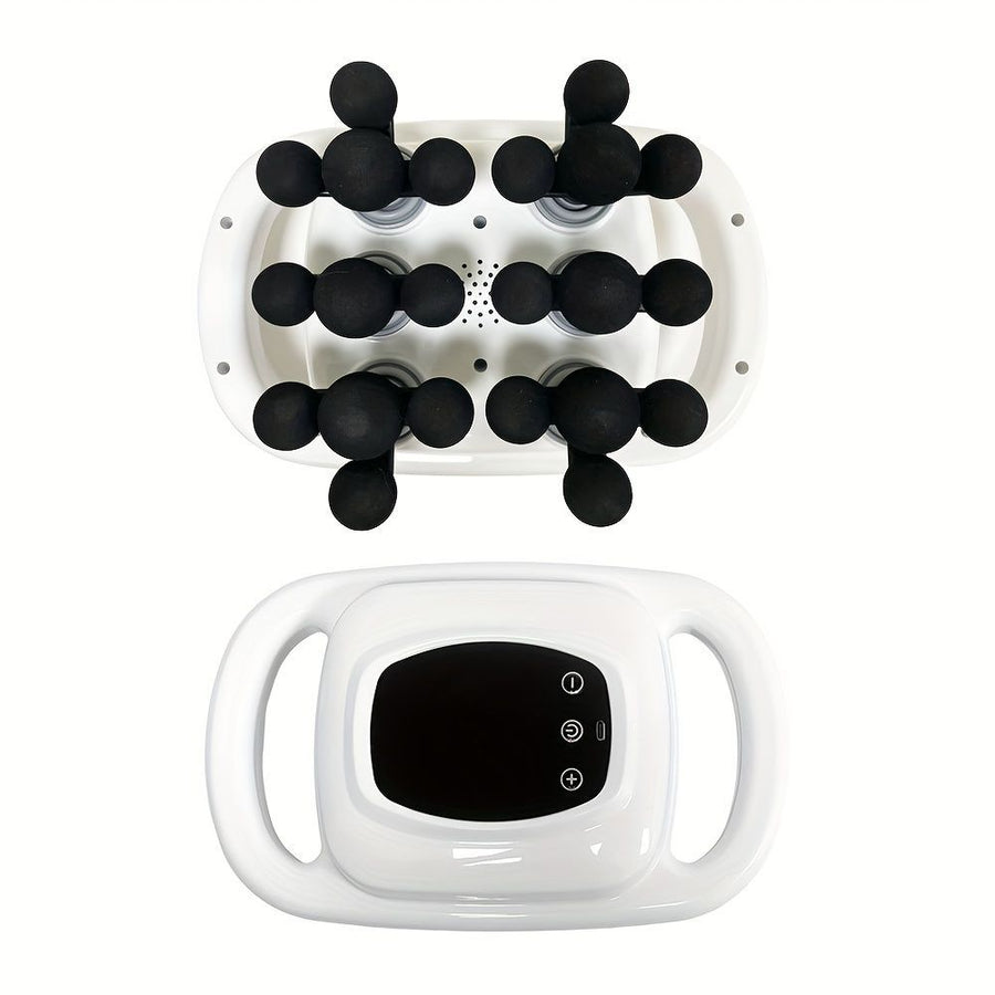 Fascia Gun 22-Head Massage Gun Muscle Recovery Device Deep Tissue Massage - White - Size 30-12