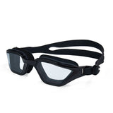 Adult swimming goggles with nano anti fog and waterproof high-definition goggles,black