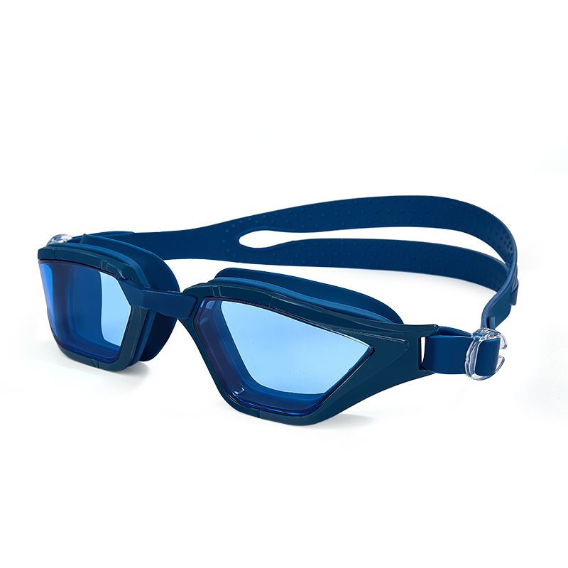 Adult swimming goggles with nano anti fog and waterproof high-definition goggles,blue