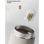 4 PCS Fruit Infuser Insert,Flower Tea Infuser for Wide Mouth Water Bottles,  Reusable Diffuser, Leak-Proof Herb & Tea Strainer