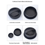 2 pack Hamburger Press Patty Maker for BBQ Grill 3-in-1 Non Stick Stuffed Burger Mold, Kitchen Tool, Beef Patties and Sliders