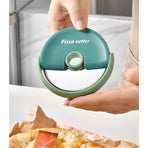 Generic Pizza cutter wheel with protective blade cover, easy to clean, dishwasher safe Handheld rolling pizza slicer