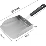 Griddle Food Mover - Extra-Large Stainless Steel Spatula for Rice, Vegetables and More, Perfect BBQ Tool, Cookouts, and Griddles, Large Scooper, Food Scoop